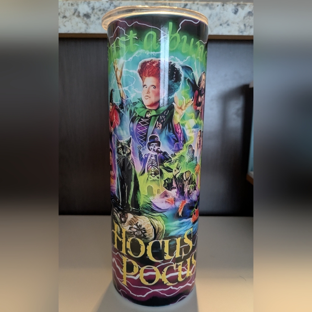 Hocus Pocus Themed Tumbler